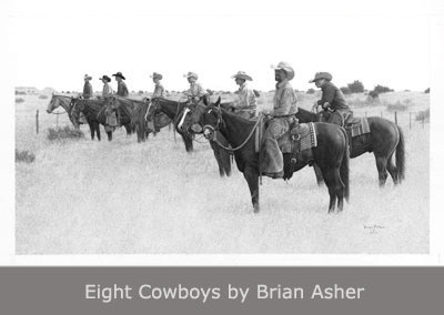 Eight Cowboys by Brian Asher