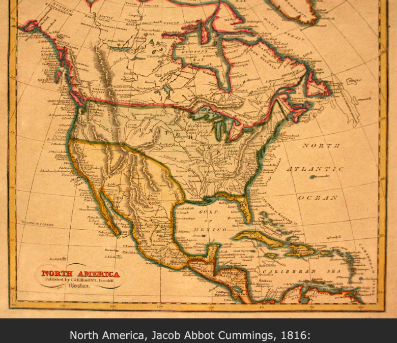 North America, Jacob Abbot Cummings, 1816