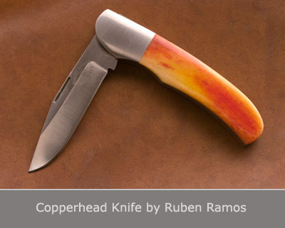 Copperhead Knife by Ruben Ramos