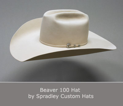 Beaver 100 Hat by Spradley Custom Hats