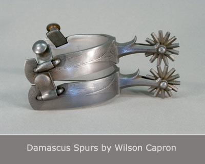 Damascus Spurs by Wilson Capron