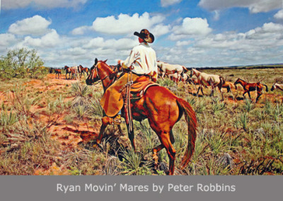 Ryan Movin’ Mares by Peter Robbins