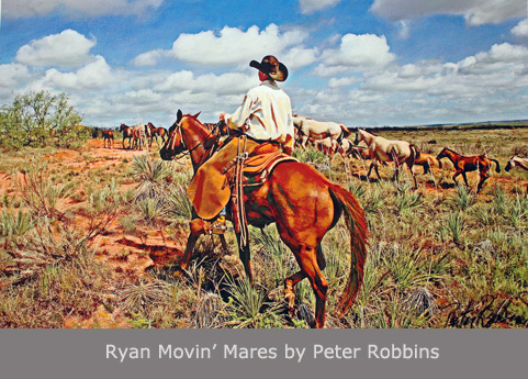 Ryan Movin’ Mares by Peter Robbins