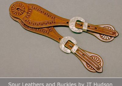 Spur Leathers and Buckles by JT Hudson