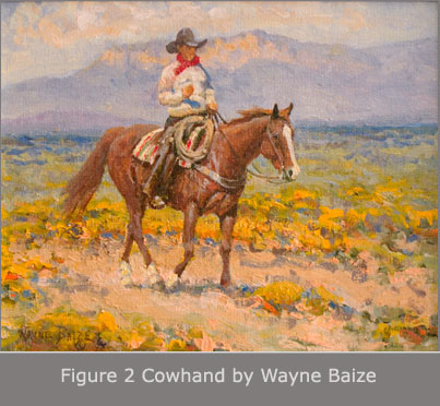 Figure 2 Cowhand by Wayne Baize