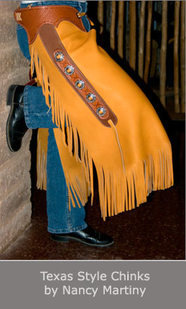 Texas Style Chinks by Nancy Martiny