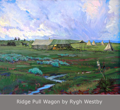 Ridge Pull Wagon by Rygh Westby