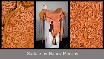 Saddle by Nancy Martiny