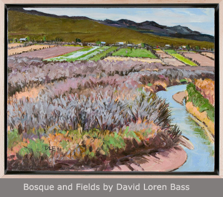 Bosque and Fields by David Loren Bass