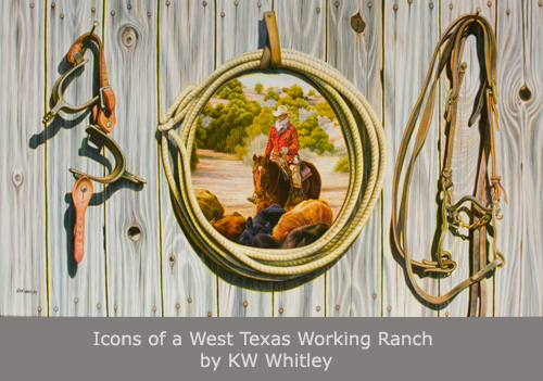 Icons of a West Texas Working Ranch by KW Whitley