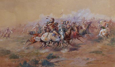 Custer’s Last Stand by C.M. Russell