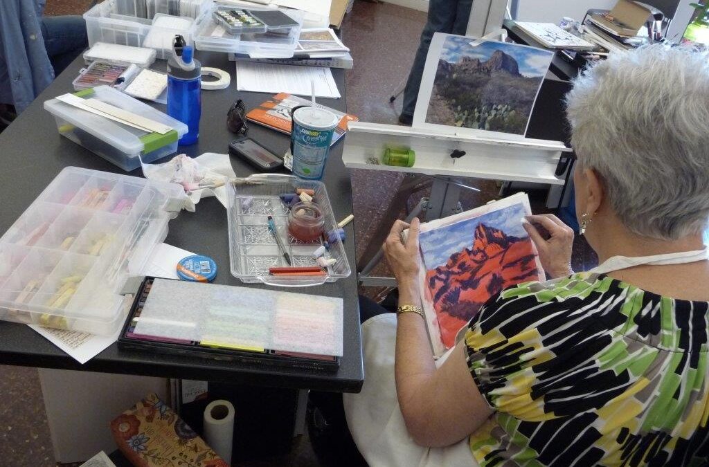 Pastels 2 afternoon 2