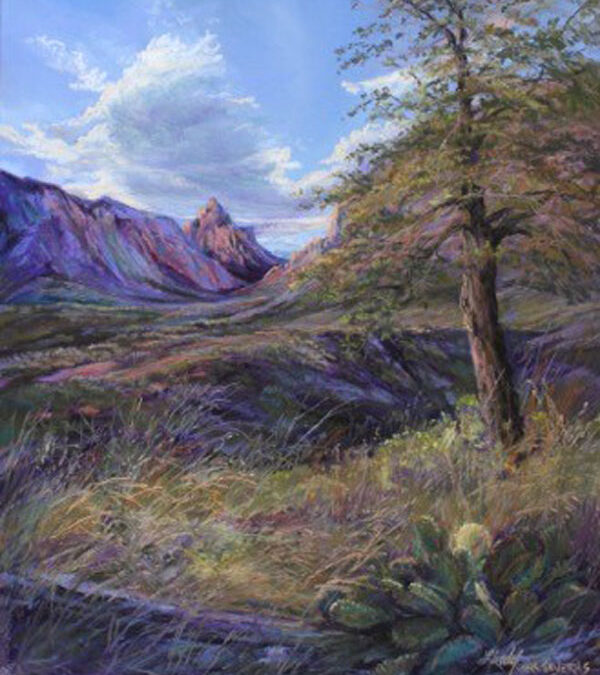 18.Window-onto-Texas-pastel-on-archival-Pastelbord-Lindy-Cook-Severns