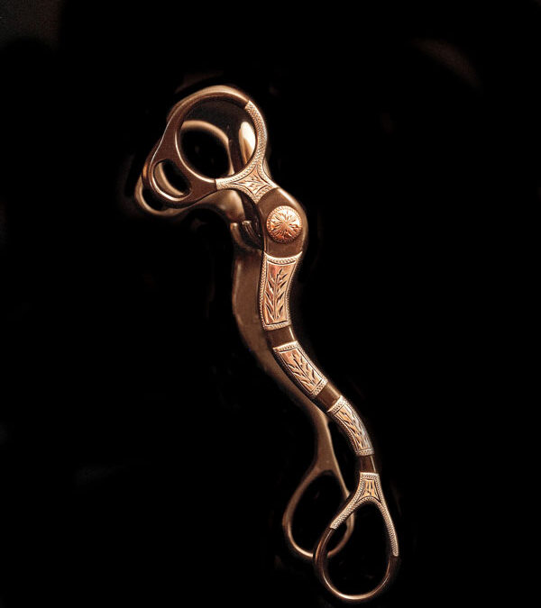 5.899-Adolph-Bayers-inspired-Bit-4130-steel-with-20-gauge-sterling-silver-and-copper-overlays-Doug-Cook