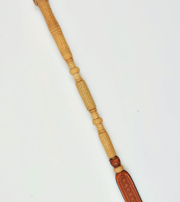 SOLD California Style Quirt by Pablo Lozano