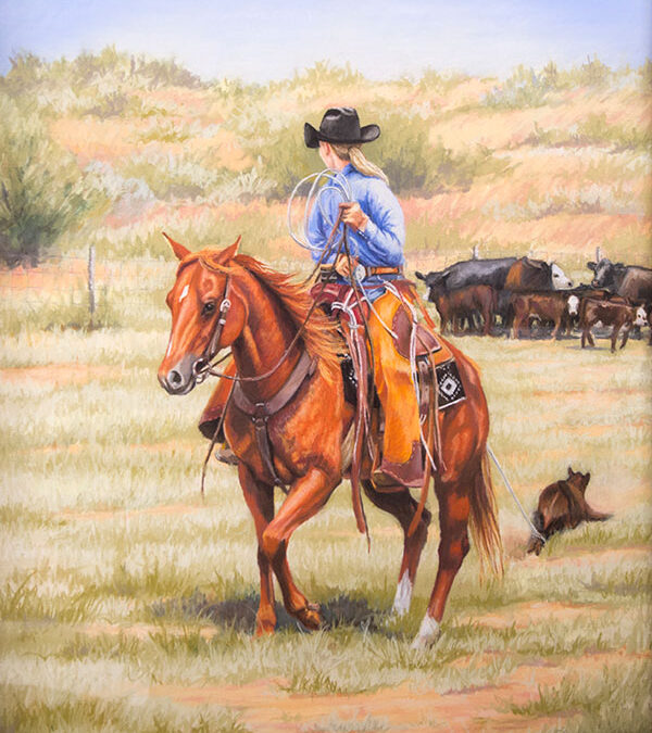 59.Give-Those-Girls-a-Job-pastel-pencil-on-panel-Kathryn-Leitner