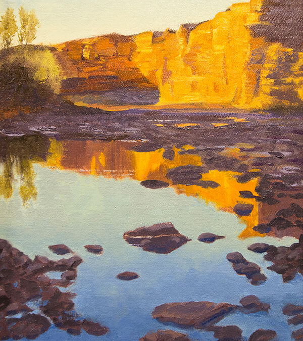 74.-Terlingua-Creek,-oil-on-linen,-16-x-22-inches,-$1050–Chase-Almond