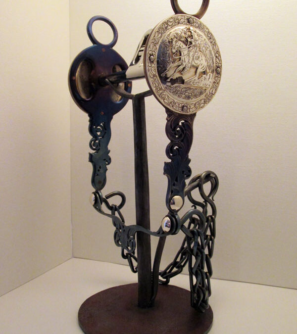 86.-Las-Cruces-Concho-Bit,-sterling-silver-and-4140-steel,-$6300–Joshua-Ownbey.–3”-sterling-silv