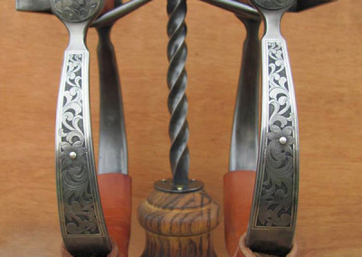 SOLD Oxbow Stirrups by H.M. Wells