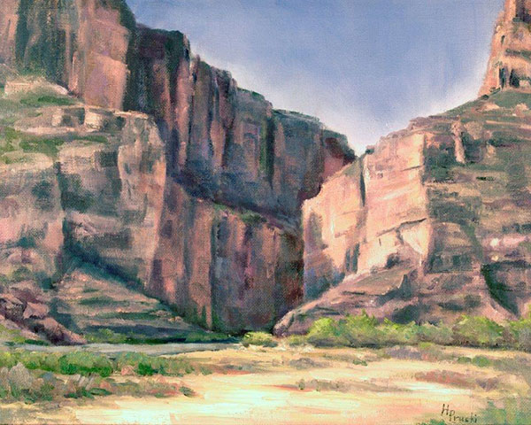 Santa Elena Canyon by Helen Pruski