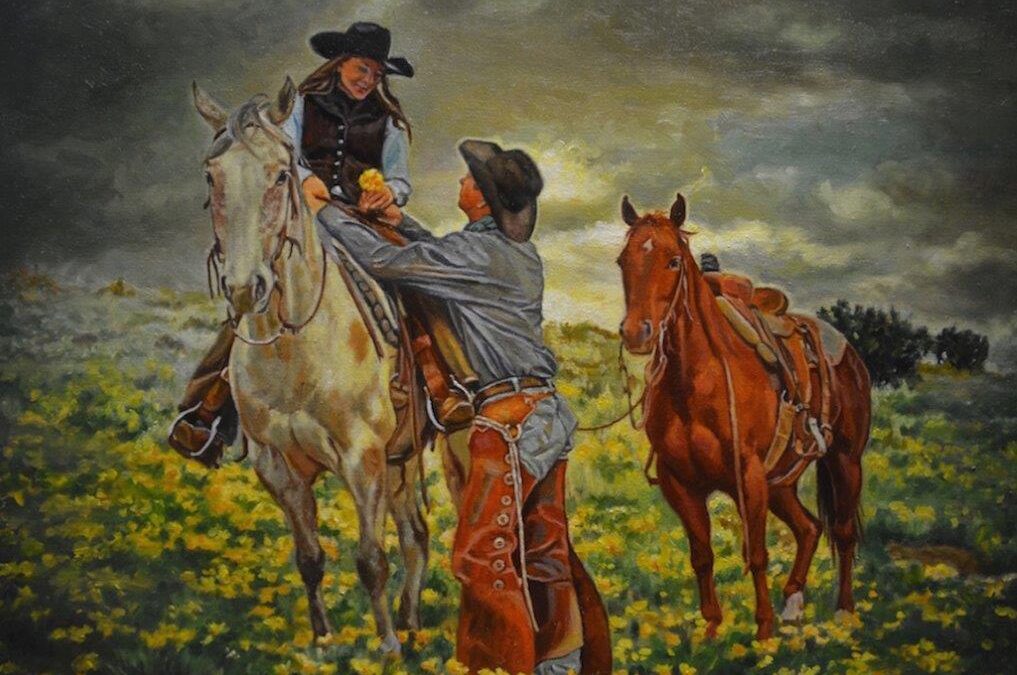 2. JaNeil Anderson, I’ll Just Call You Mine, 18 x 24, $4,300