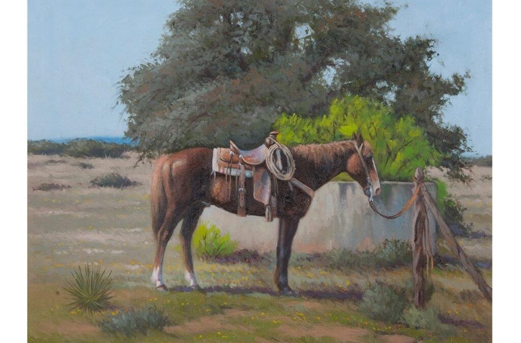 37. Raul Ruiz, Taking a Break, 20 x 24, oil on canvas, $2,750