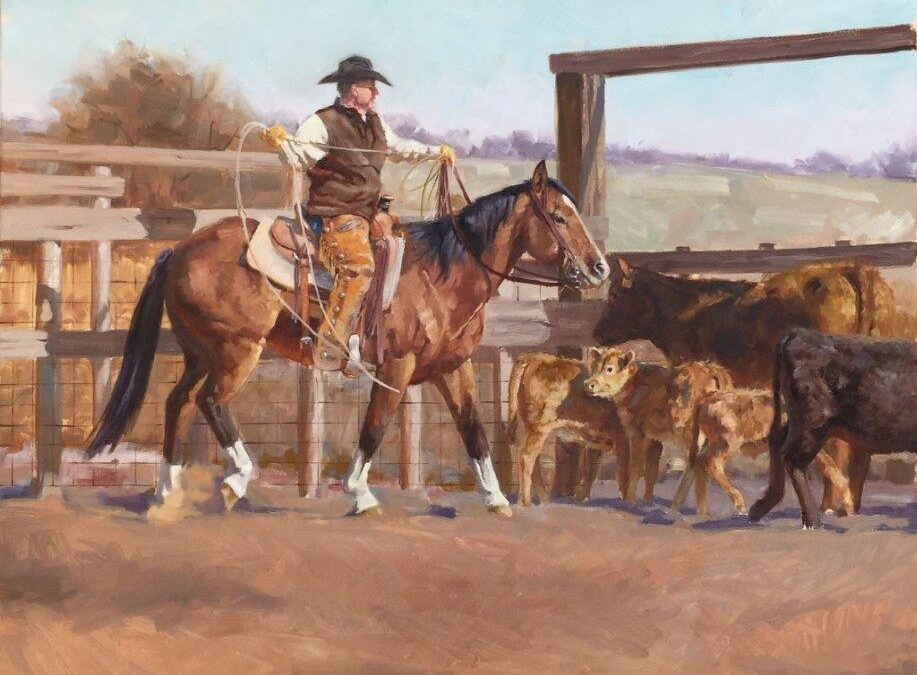 40. Edgar Sotelo, Conchos and Chrome, 30 x 36, oil on canvas