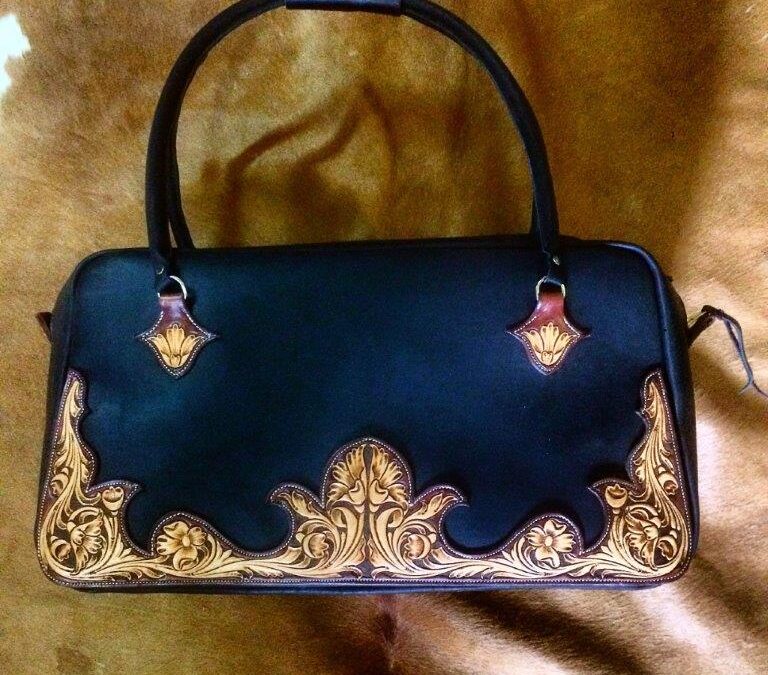 8. Brody Bolton, Duffle Bag, all leather, $650