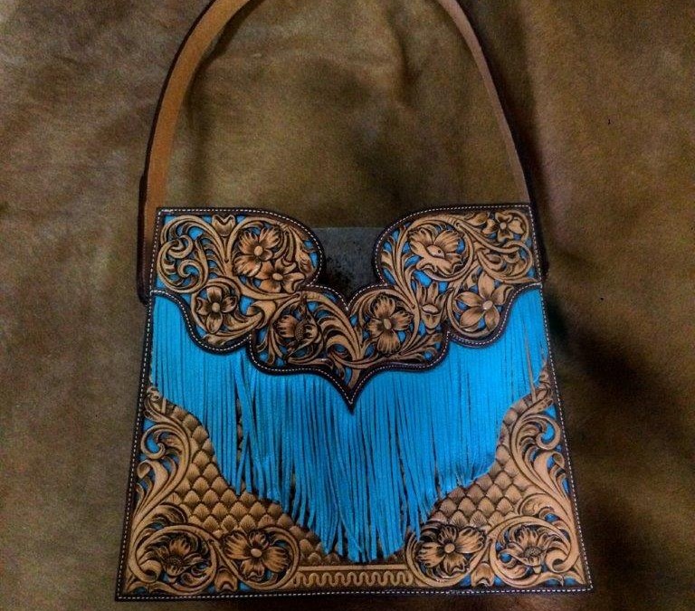 Fringed Purse by Brody Bolton