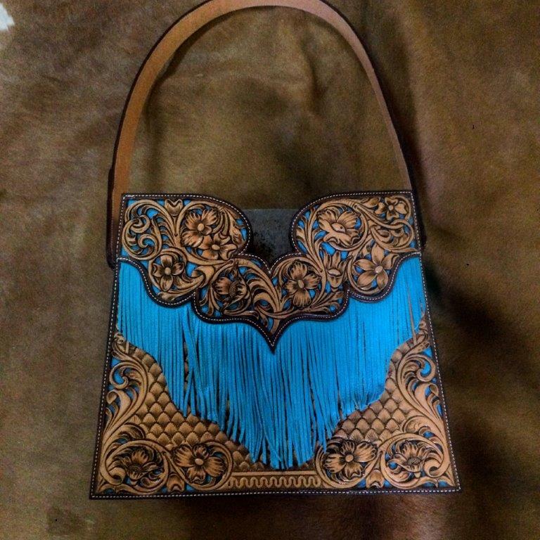 Fringed Purse by Brody Bolton 