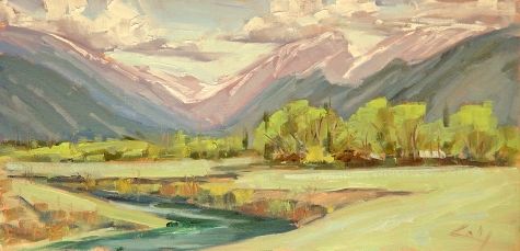 Plein Air in Rocky Mountain National Park by George Coll