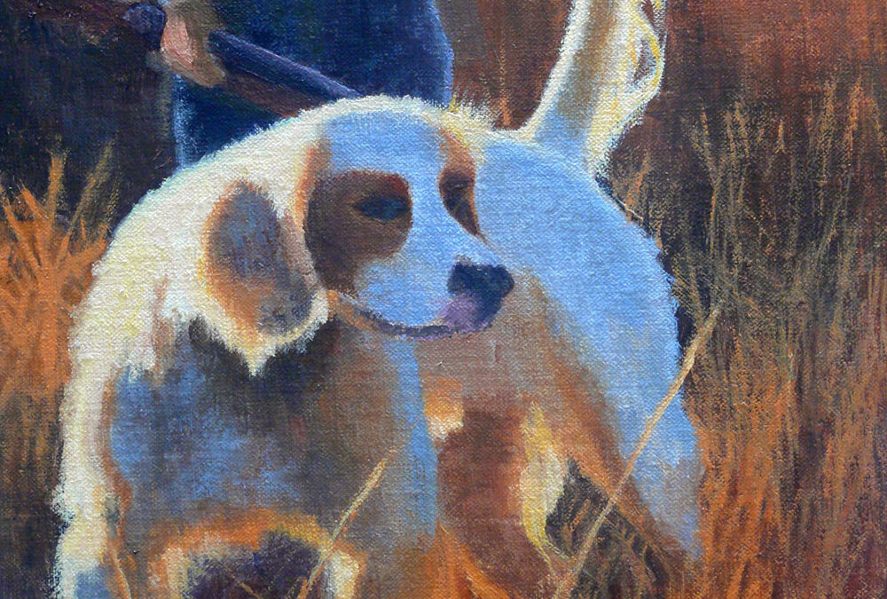 Chase Almond, Careful, Oil, 12 x 9, $650
