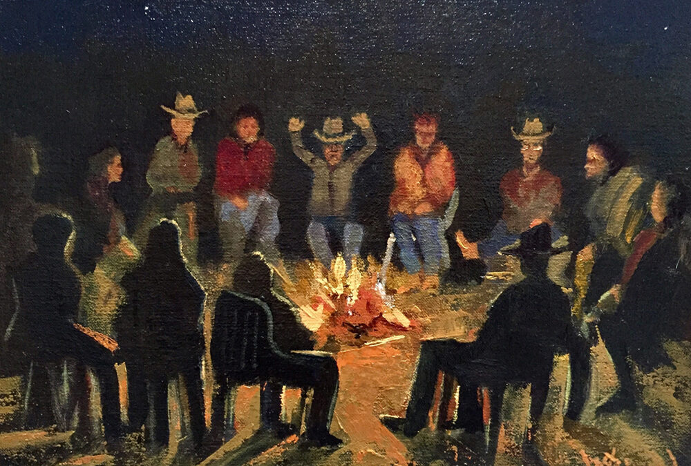 Chase Almond, Ghost Stories, 11 x 14, $850