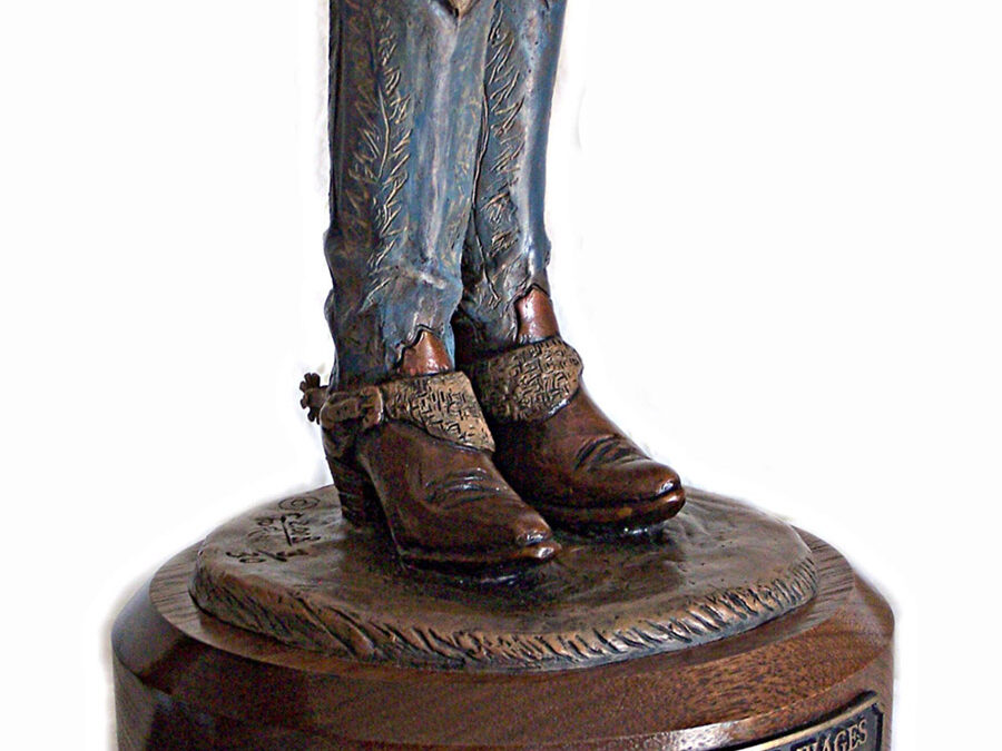 Curtis Fort, A Months Wages, Bronze 8 x 7 x 7, $825
