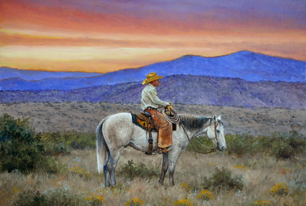 Herman Walker, Starting Place, Oil, 14 x 18, $2575