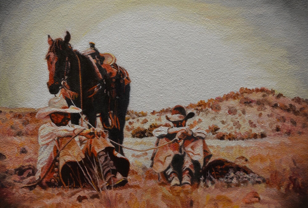 JaNeil Anderson, No Reason to Complain, Oil, 16×20, $1900