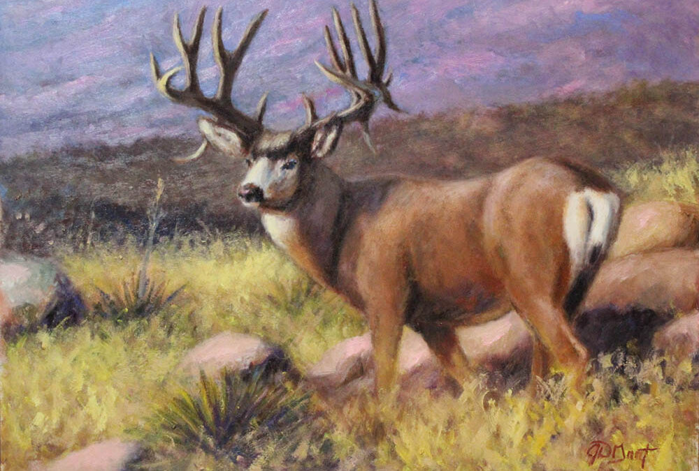 Jeff Gant, ‘Tis the Season, Oil on panel, 12 x 16, $1200