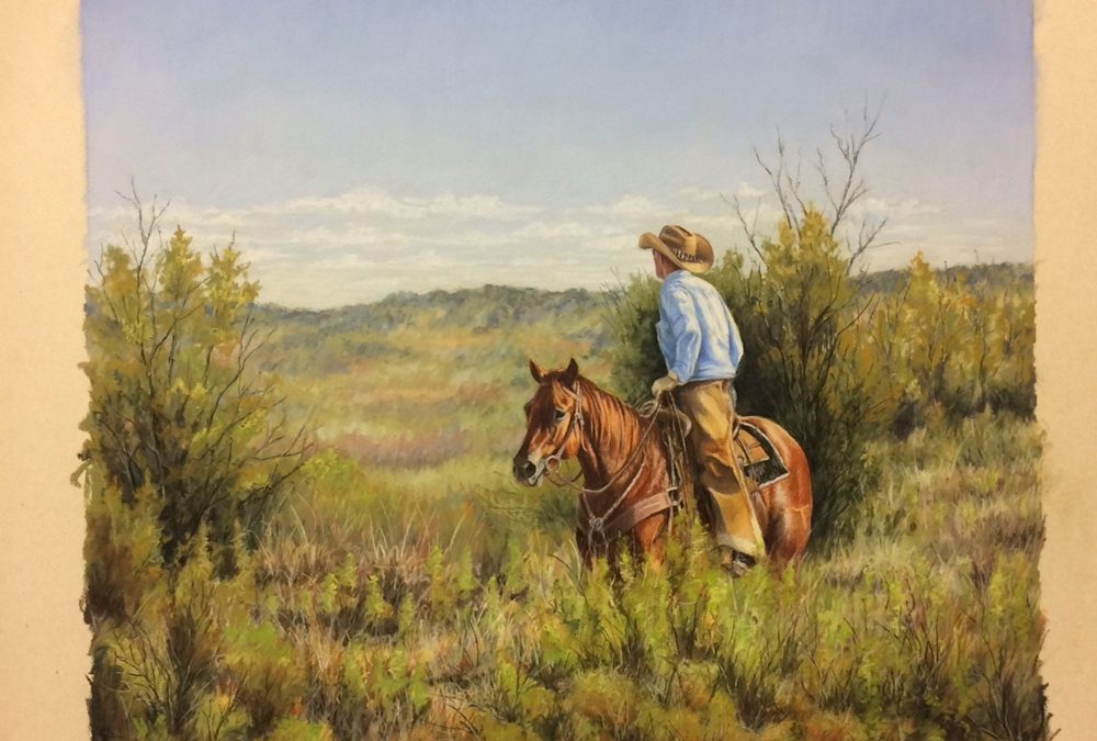 Waiting on the Whistle by Kathryn Leitner – SOLD