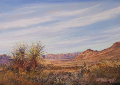 The Moment the Desert Turns Golden by Lindy Cook Severns – SOLD