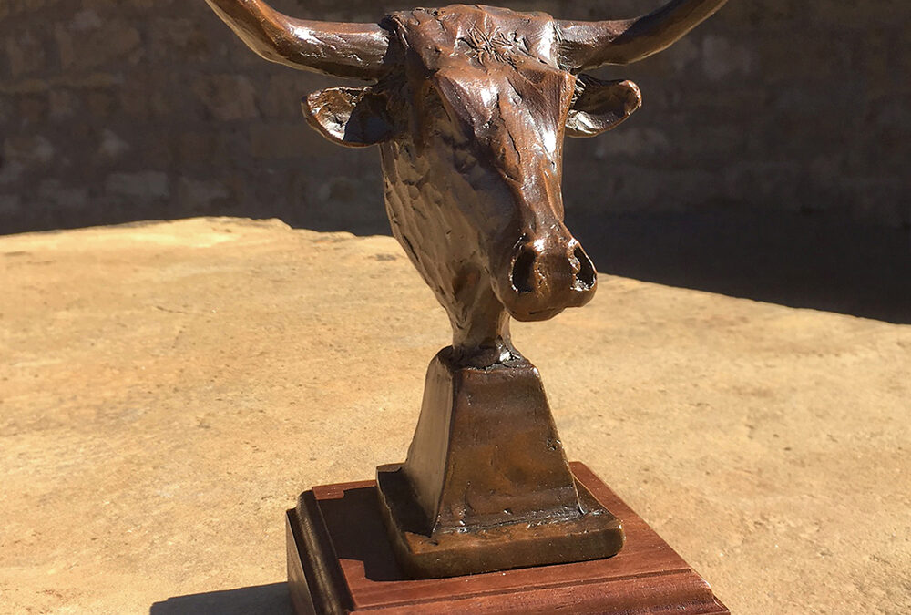 Raul Ruiz, Longhorn Bronze, Bronze, 7 x 7, $895