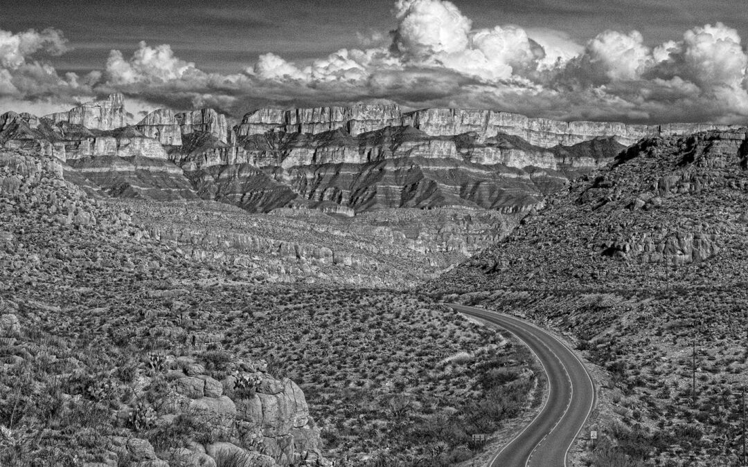 Storm Over Sierra del Carmen
