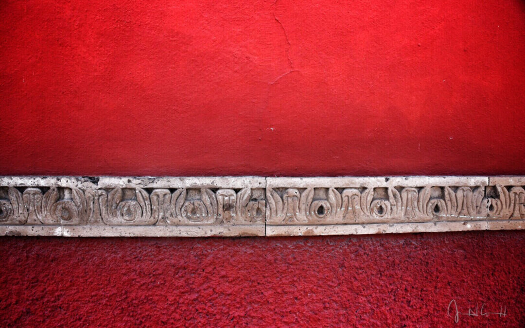 Red Wall by Jean Cornell