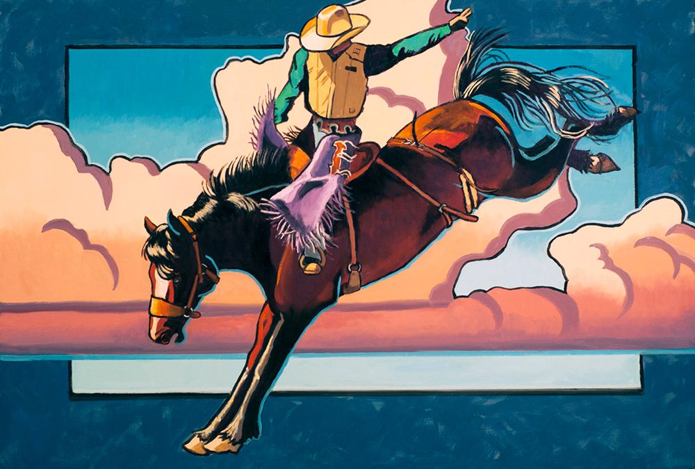 Rider In the Sky by Janet Broussard – SOLD
