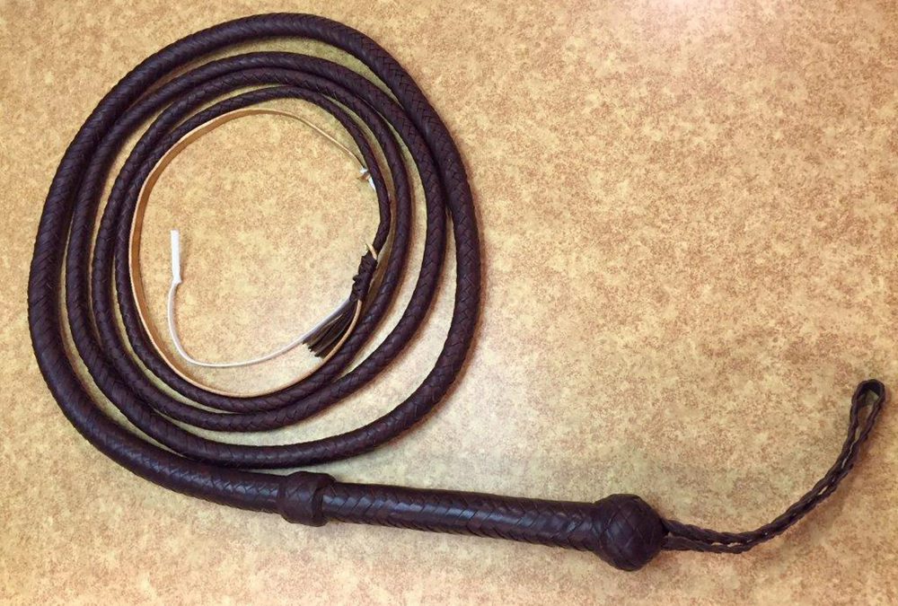 Kangaroo Bullwhip by Krist King – SOLD