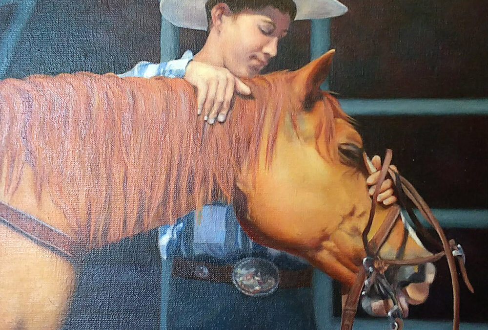 Painting by Shelly Rogers