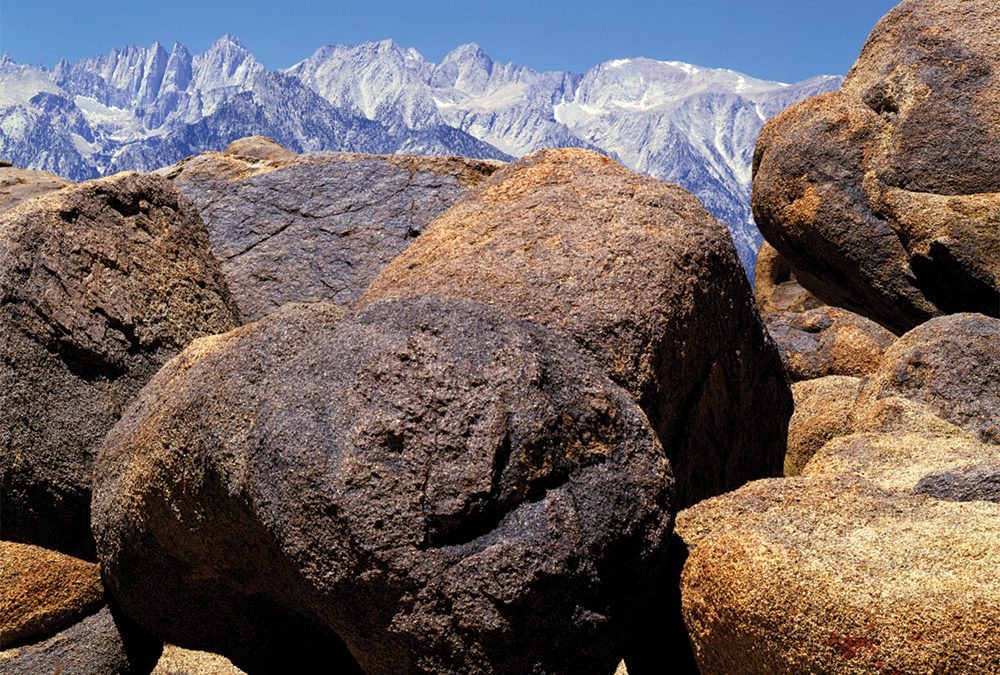 Granite Boulders, Mount Whitney, Sierra Nevada, California