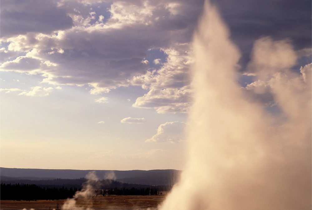 Clepsydra Geyser, Yellowstone Volcanic Caldera, Wyoming