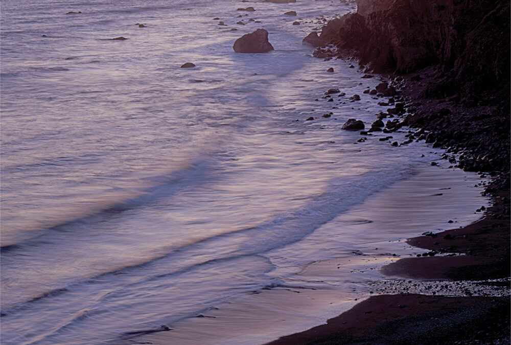 Twilight, Northern Pacific Coast Range, Crescent City, California