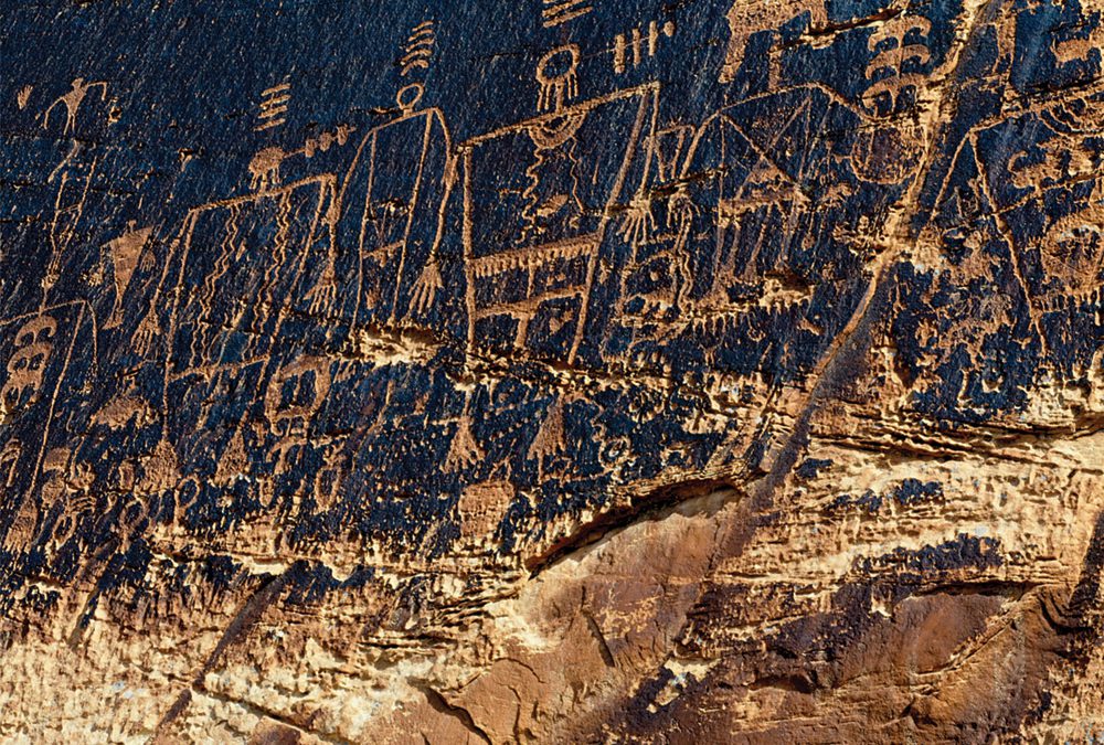 Ancient Ones Petroglyphs, San Juan River Basin, Utah