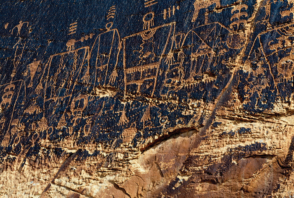 Ancient Ones Petroglyphs, San Juan River Basin, Utah